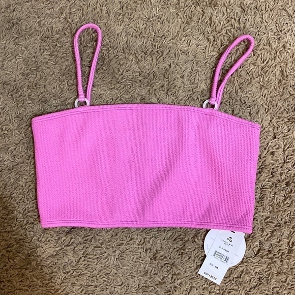 Nwt PQ Midi Ring Swim Top - Picture 2 of 5